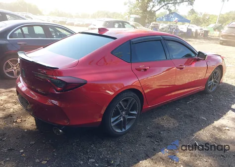 2024 Acura Tlx A-Spec Package z USA, uszkodzony, nr VIN 19UUB6F5XRA001473